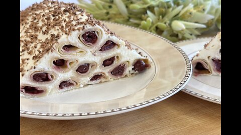 How to Make a Cherry Crepe Cake | Step-by-Step Recipe