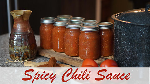 Spicy Chili Sauce Canning Recipe