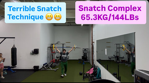 Olympic Weightlifting Complex 65.3KG/144LBs