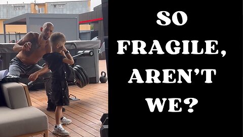 "So fragile, aren’t we?" Andrew Tate